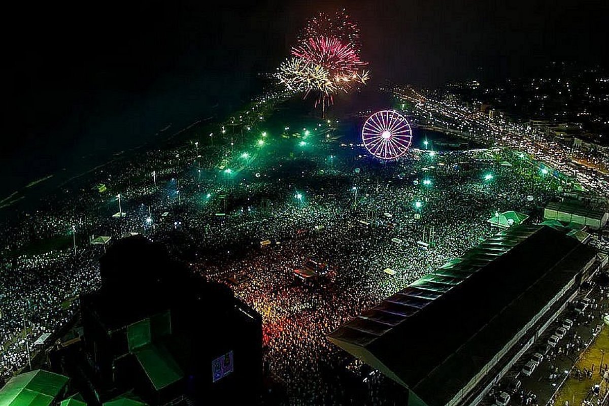 Festival da Virada: fogos de artifícios serão queimados por 15 minutos