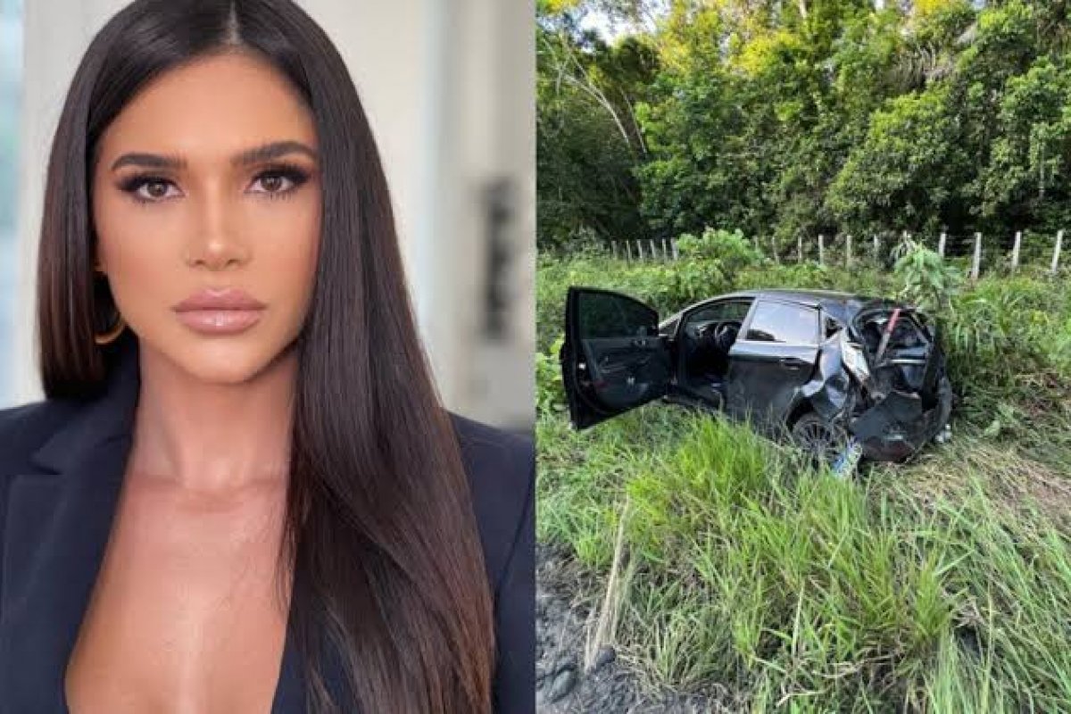 Ex-BBB sofre acidente de carro na Bahia! 