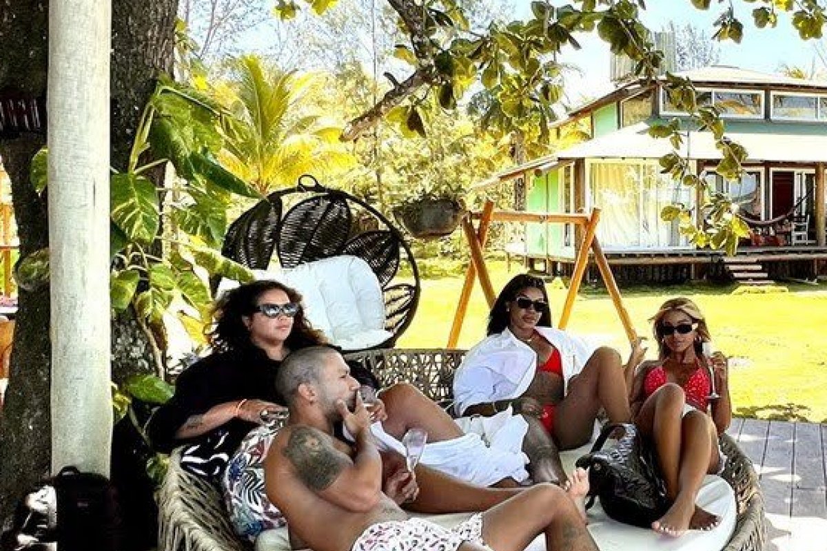Ludmilla aluga ilha privada inteira na Bahia! 