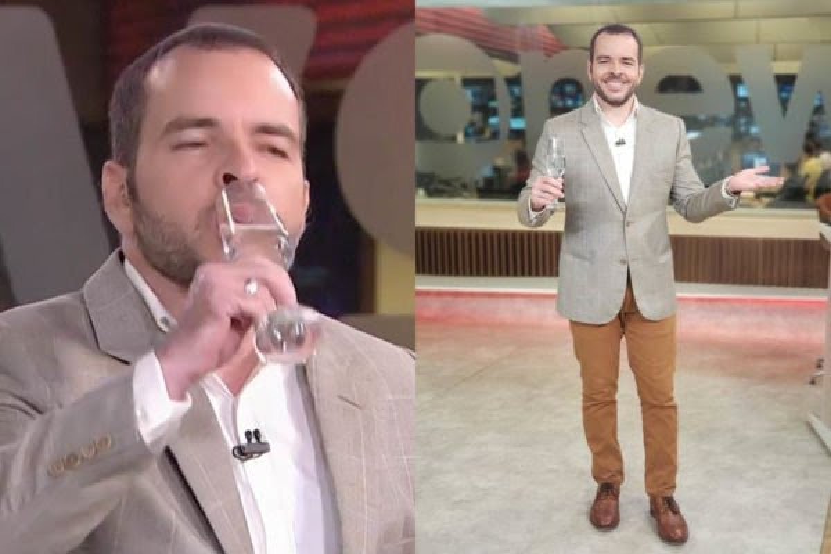 Erick Bang foi o responsável por comandar a contagem regressiva para 2023 na GloboNews! 