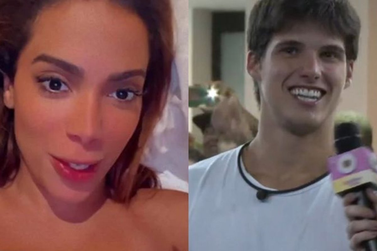 Gabriel Tavares, que está  na casa de vidro do BBB 23,  já ficou com Anitta!