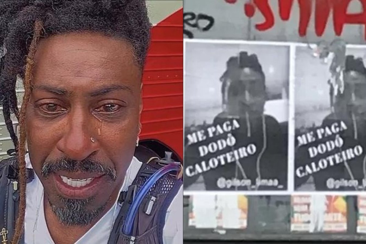 Dodô, do Pixote, tem rosto exposto em cartazes por calote milionário! 