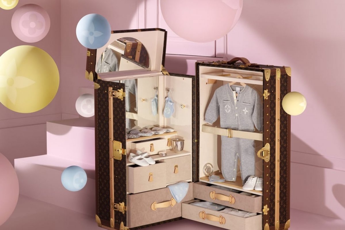 Pela primeira vez, Louis Vuitton lança coleção para bebês!