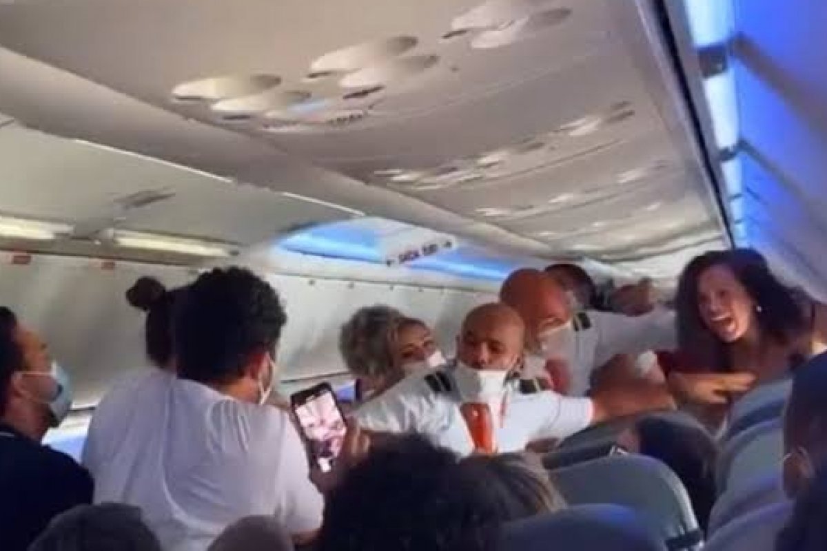 Brasil aumenta em 34% índice de confusões entre passageiros no avião 