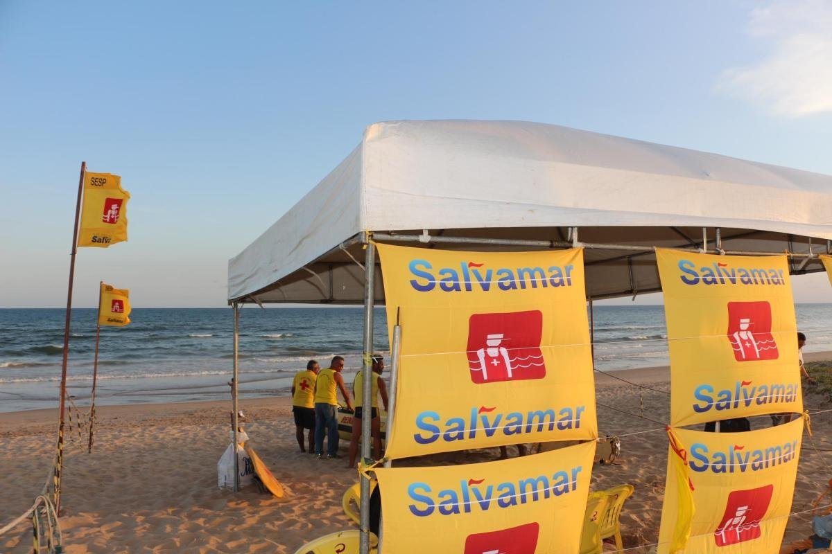Salvamar registra 847 ocorrências nas praias de Salvador em fevereiro