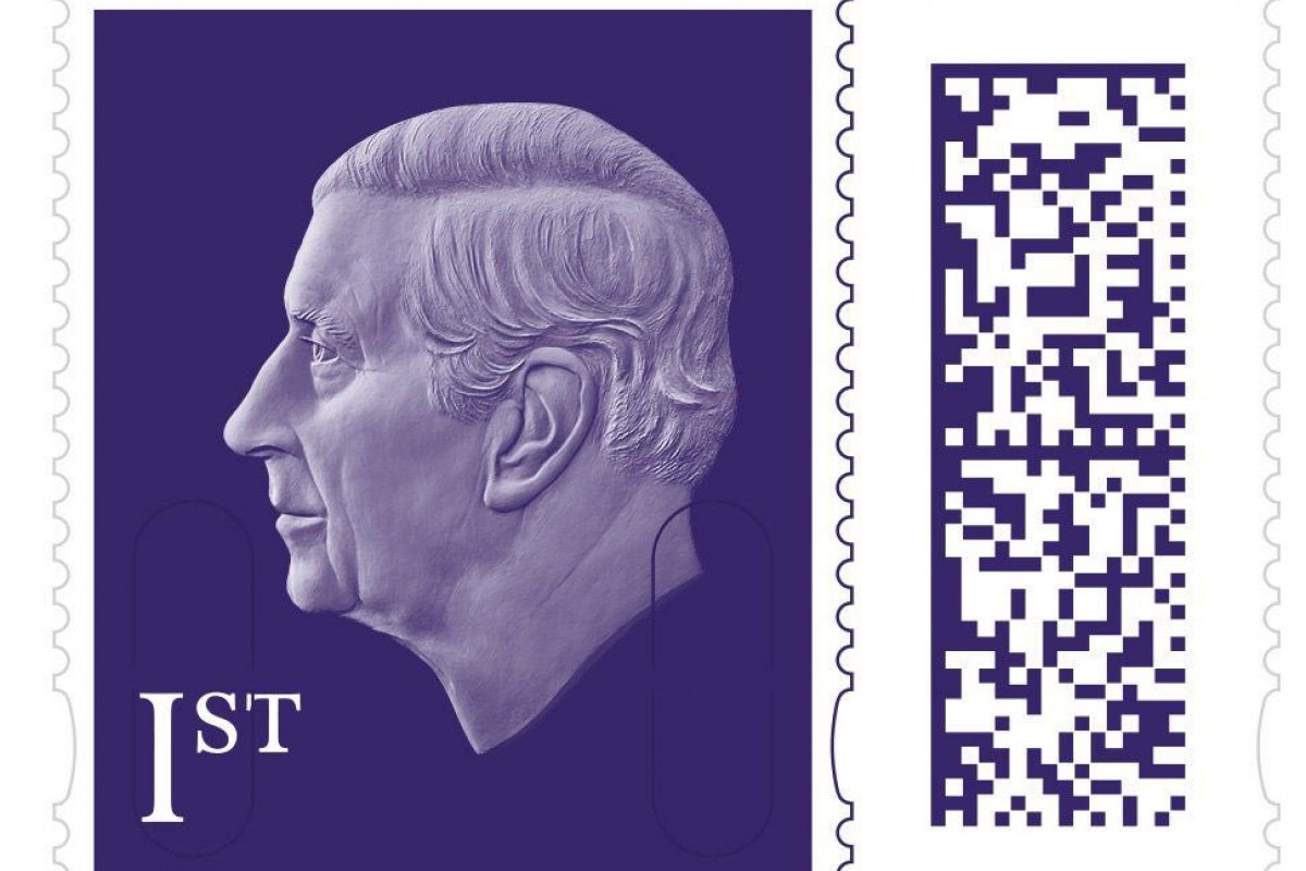 Novo selo britânico com imagem do rei Charles é divulgado