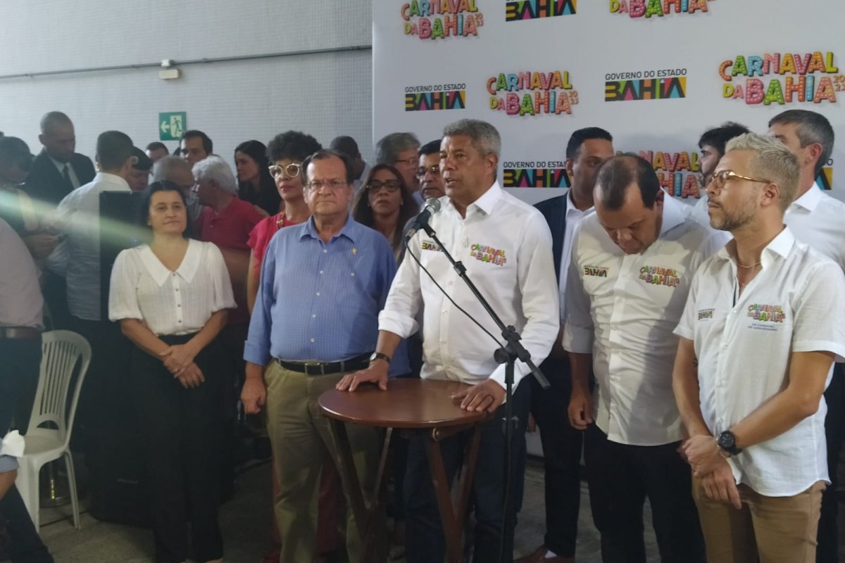 Ao todo foram R$ 70 milhões entre todos os investimentos realizados para o Carnaval, diz Jerônimo
