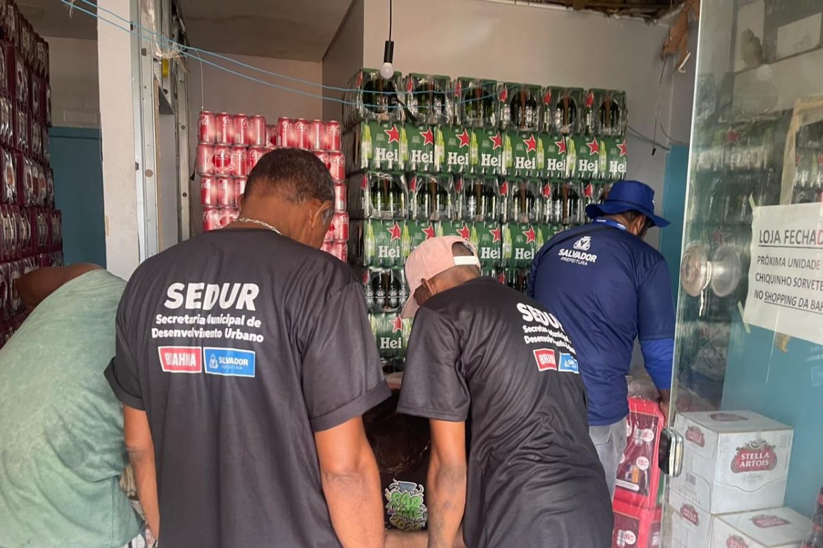 Carnaval: Sedur apreende mais de 6 mil bebidas irregulares na Barra 