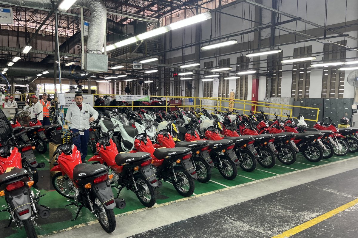 Vendas de motos devem superar 1,5 milhão de unidades este ano 