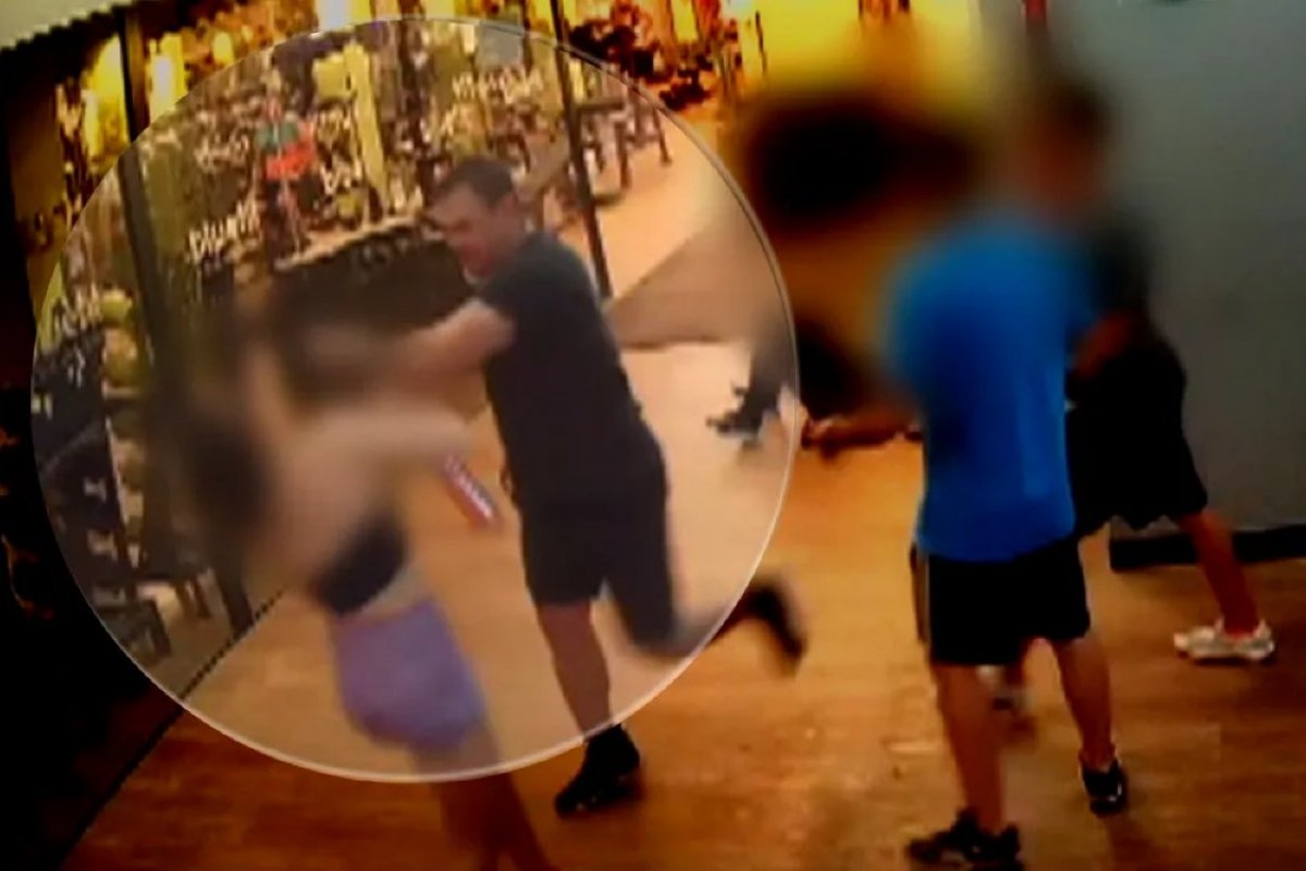 Estudante diz que recebeu soco de PM em academia porque a mulher dele queria fazer exercício em aparelho que ela estava 