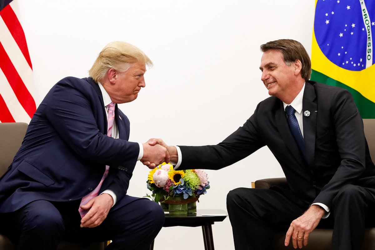 Bolsonaro e Trump irão se reunir em Washington, nos EUA, no sábado (4)