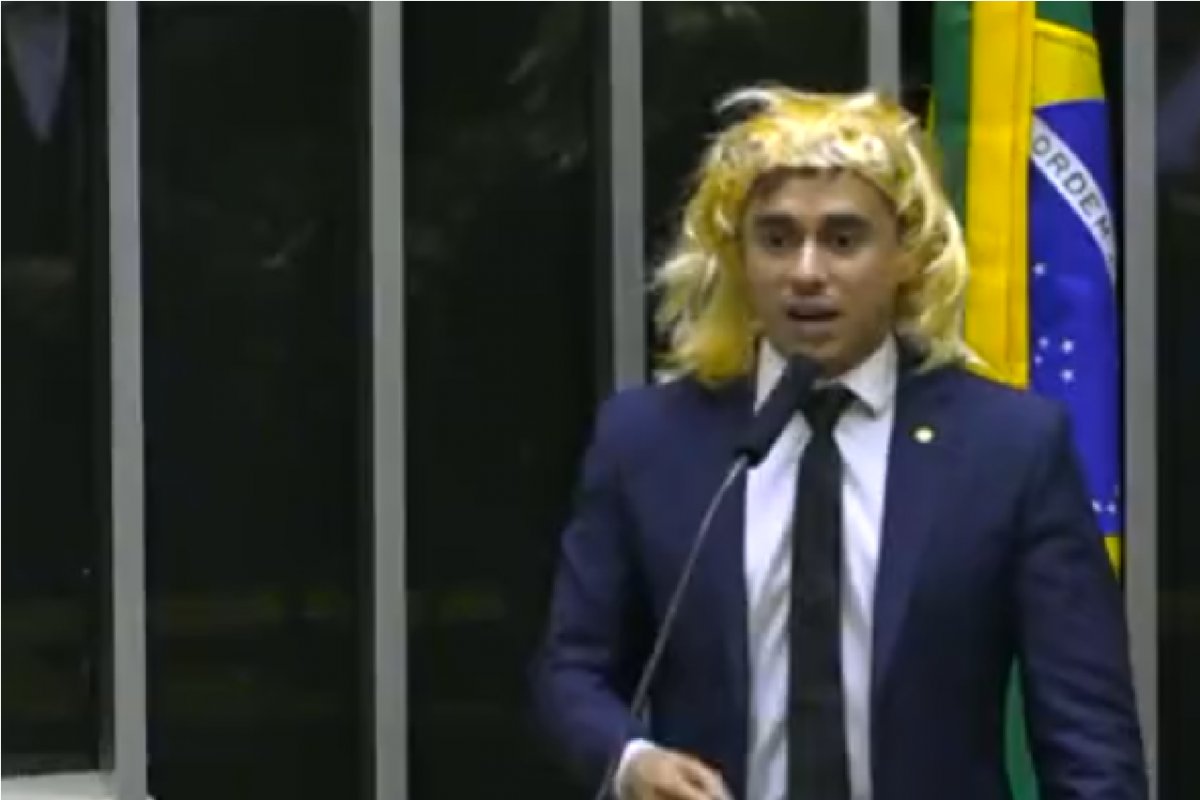 Parlamentares vão pedir cassação de Nikolas Ferreira por fala transfóbica na Câmara dos Deputados