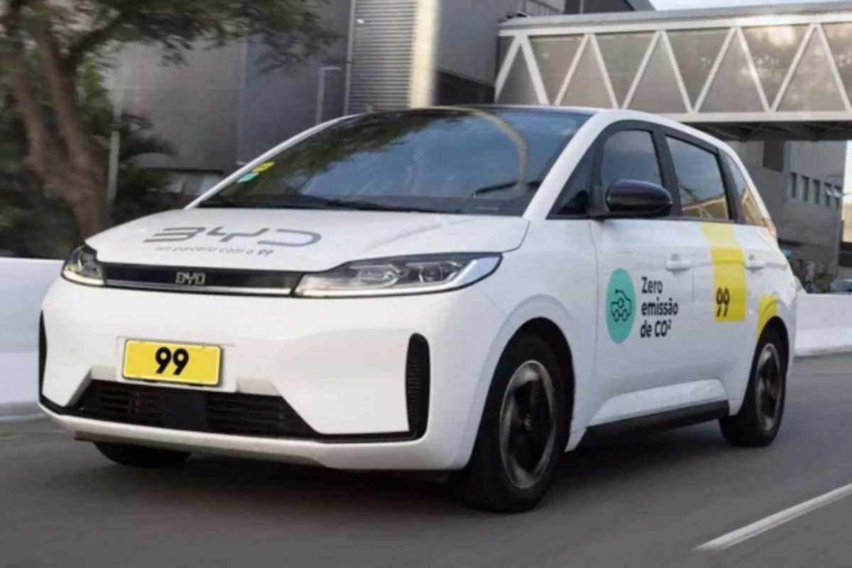 Usando carro elétrico, motoristas de aplicativo podem lucrar mais, diz pesquisa
