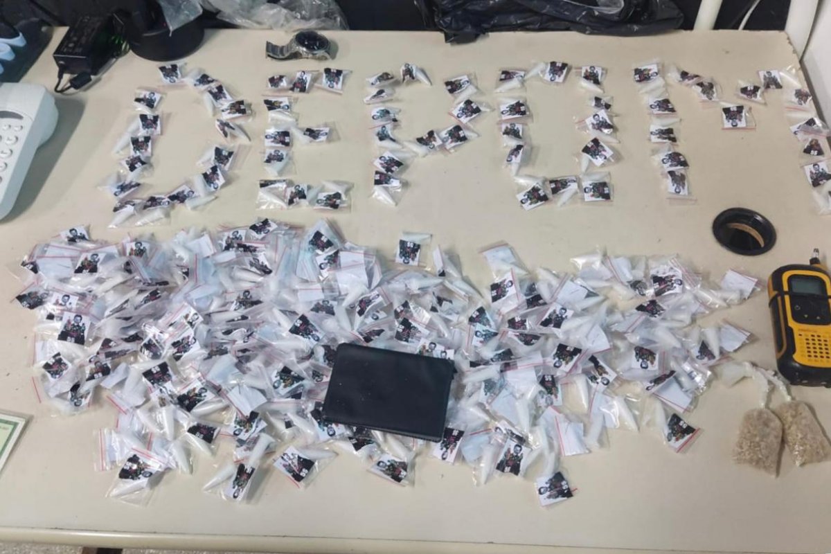 Polícia Civil apreende drogas em operação contra o crime organizado em Pernambués, Salvador