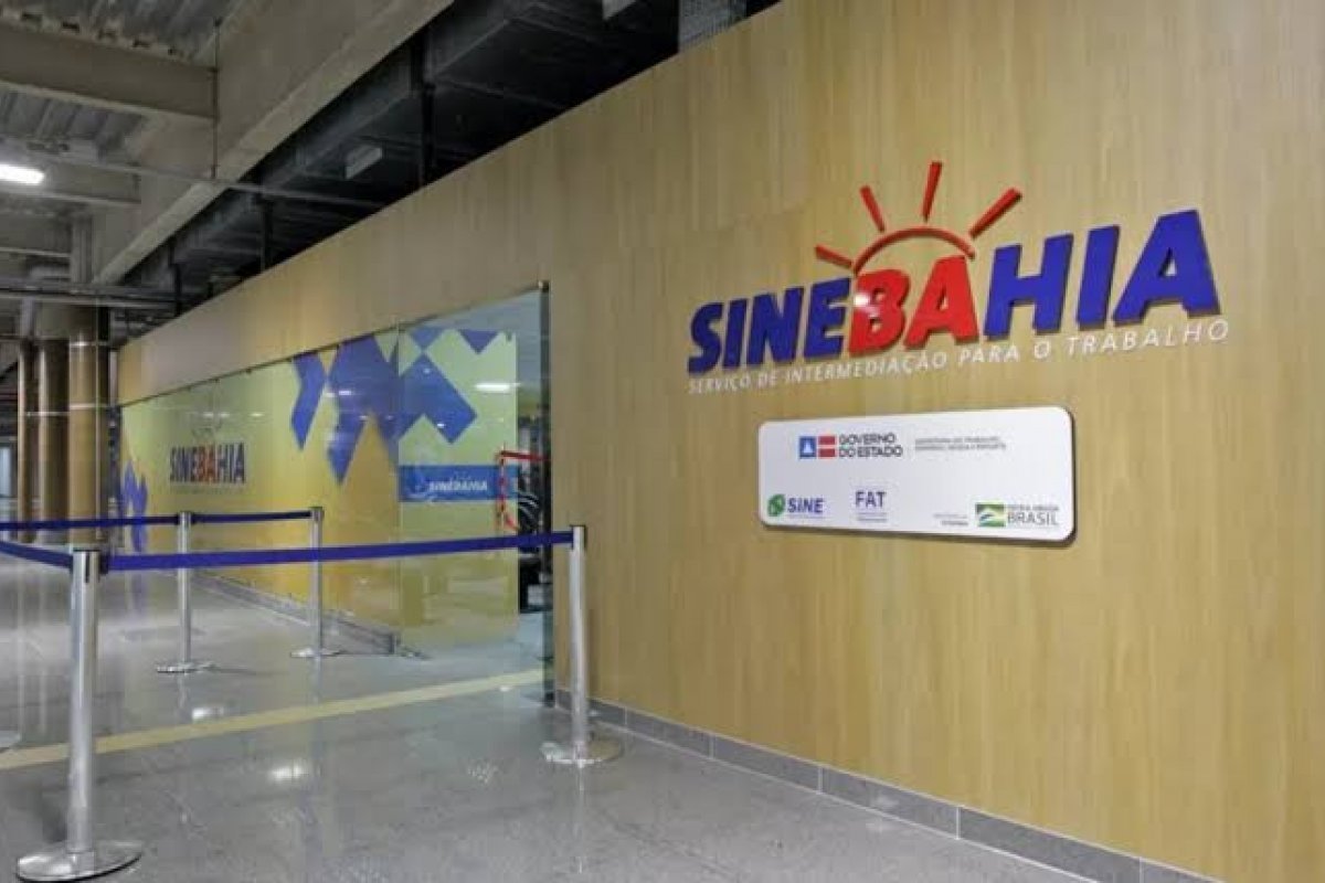 SineBahia oferece mais de 100 oportunidades de emprego nesta segunda-feira (20)