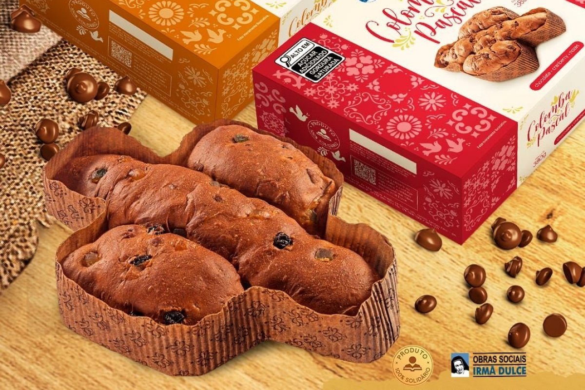 Páscoa com sabor de solidariedade: chegaram as Colombas Santa Dulce!  