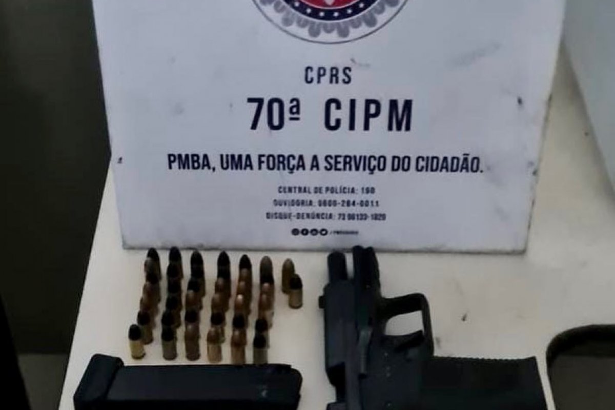 Mais de 20 armas foram apreendidas em Ilhéus neste ano 