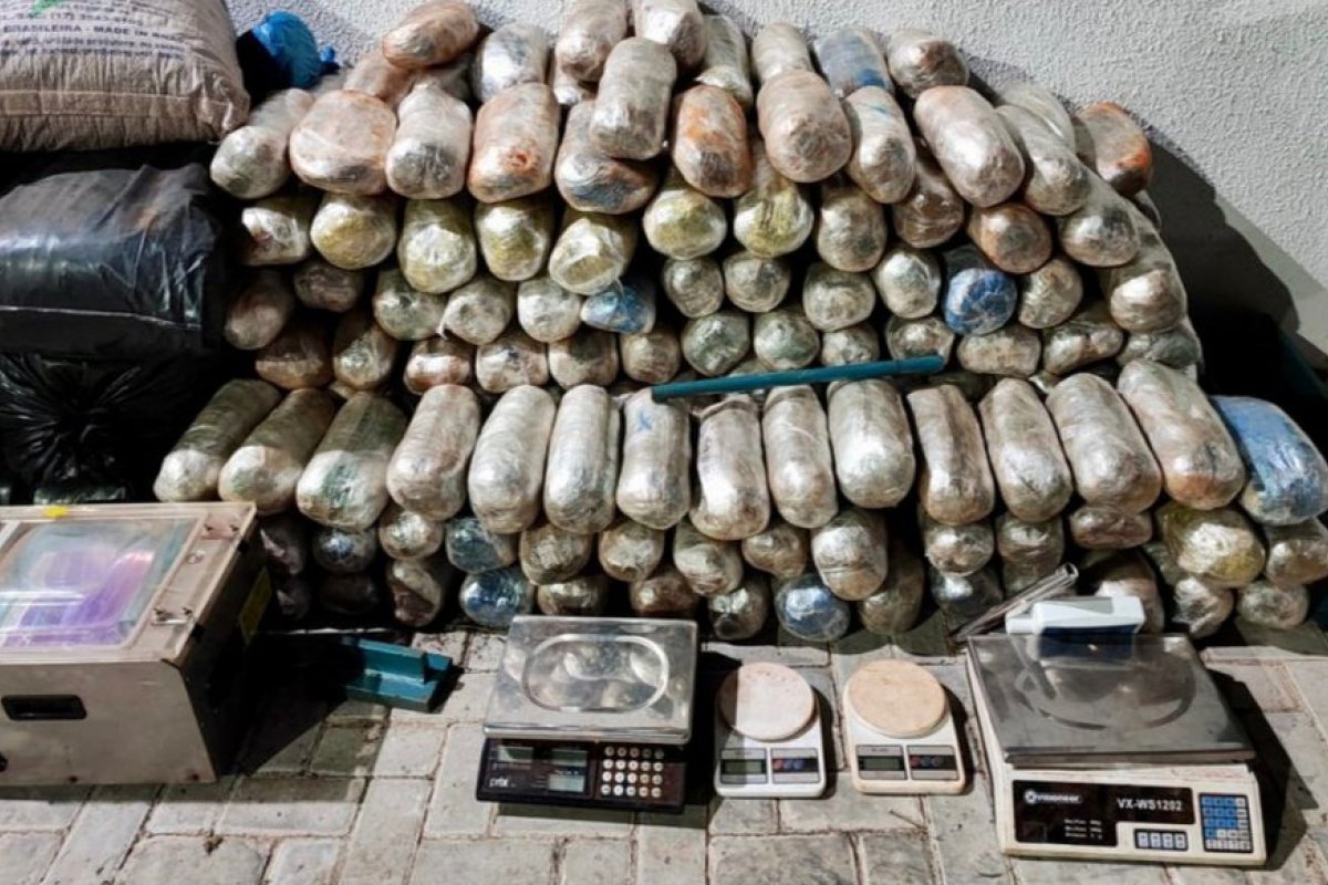 Homem é preso com 634 kg de maconha em Canarana (BA)