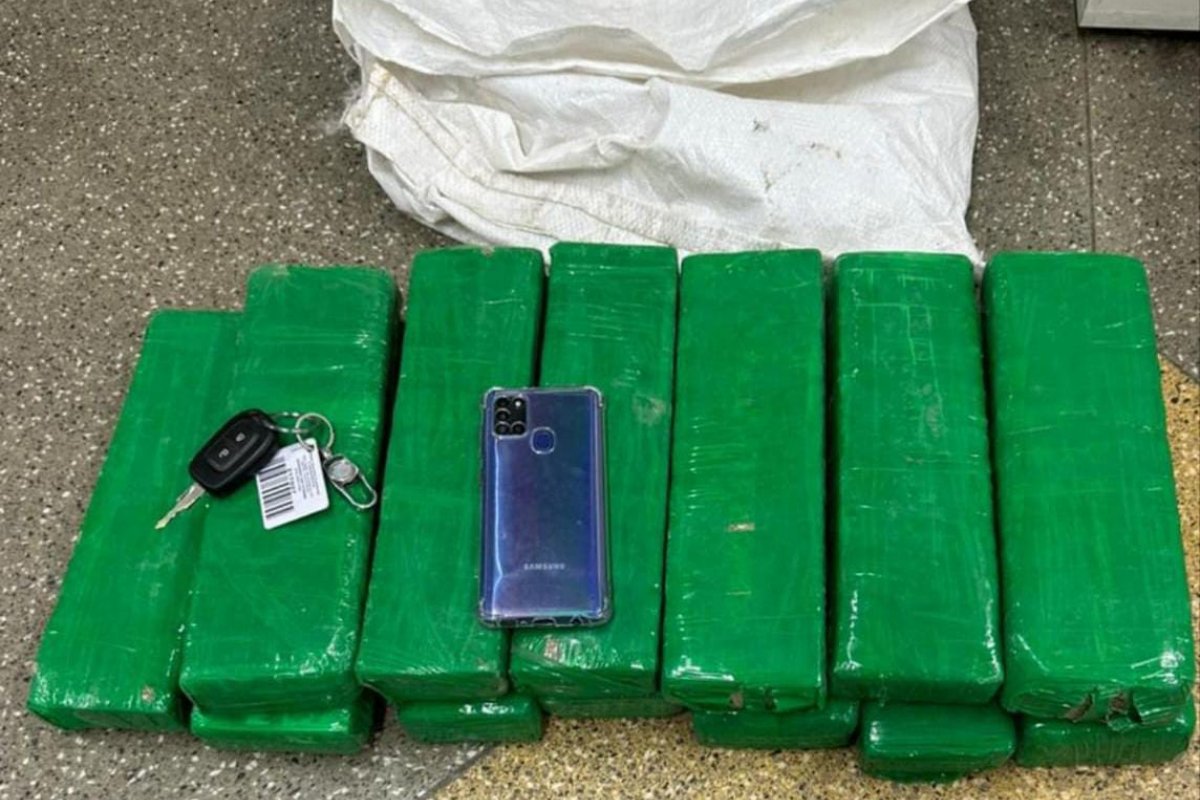 Homem é preso após tentar transportar 13 kg de maconha na BR-324, na Bahia 