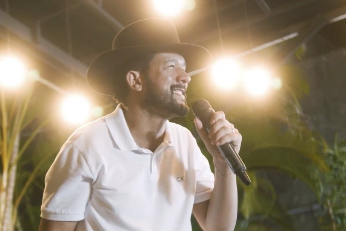 Cristian Luz grava novo audiovisual na capital baiana! 