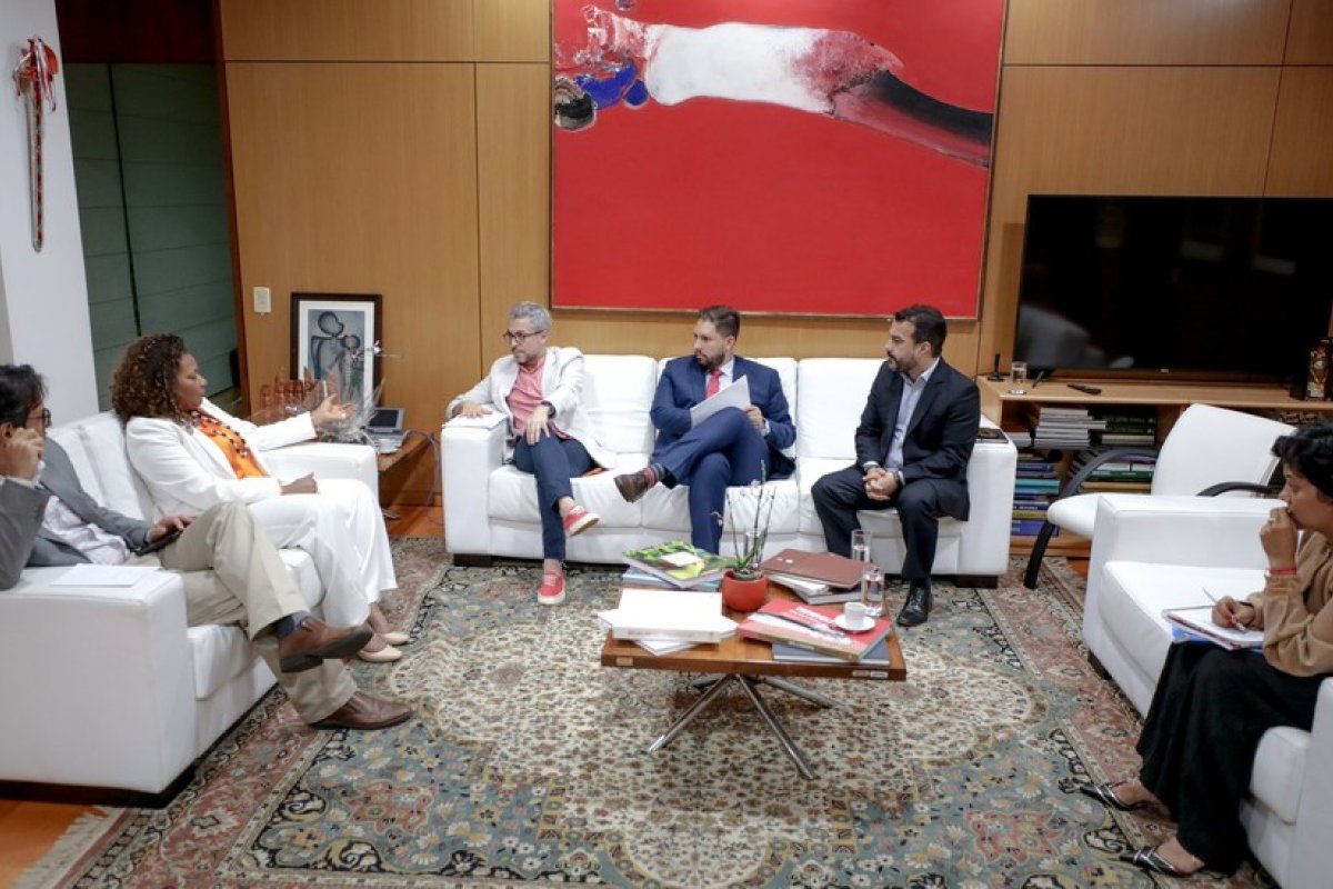 Em reunião com Bruno Monteiro, Margareth Menezes define Salvador para lançamento da Lei Paulo Gustavo
