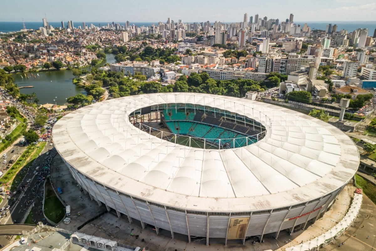 Arena Fonte Nova completa 10 anos nesta sexta-feira (7)