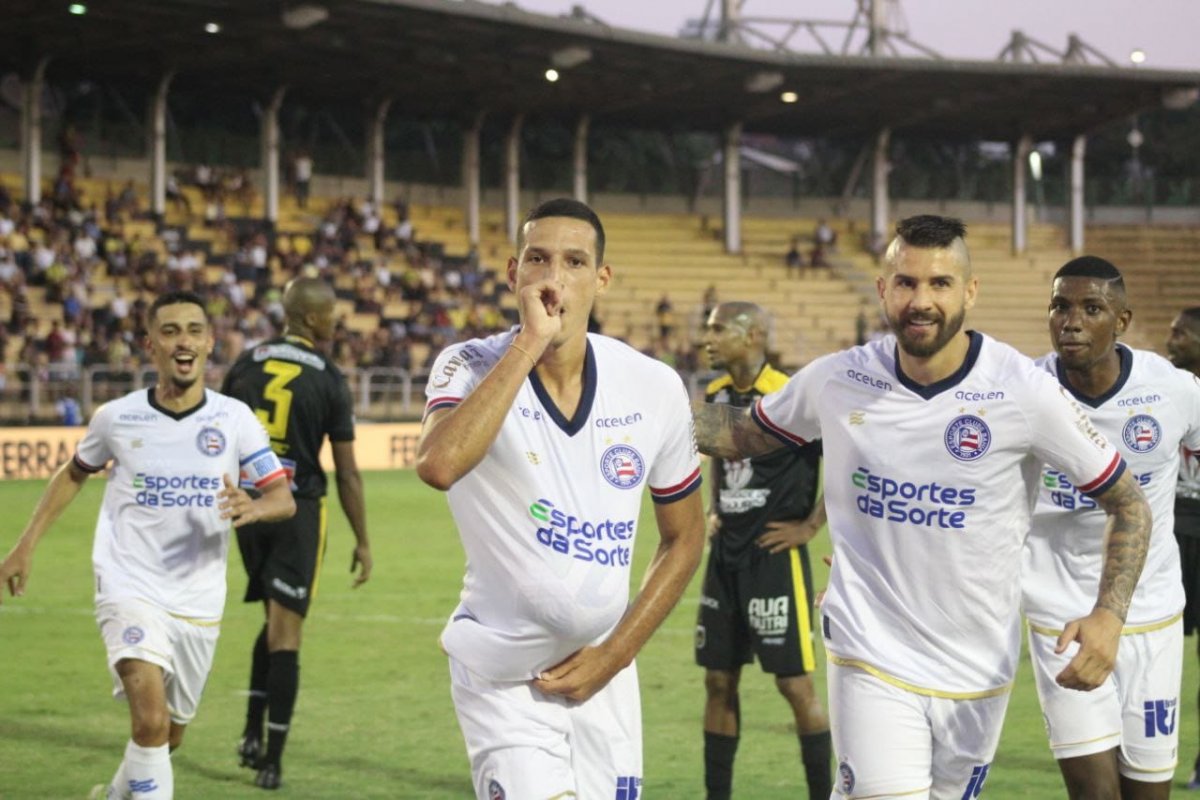 Vídeo: Fora de casa, Bahia vence Volta Redonda e abre vantagem na terceira fase da Copa do Brasil; confira os gols