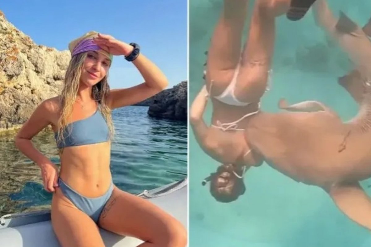 Turista é mordida por tubarão ao posar para foto em Maldivas