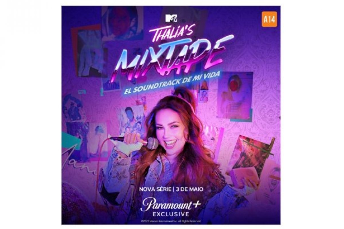Thalia anuncia série documental Thalia’s Mixtape: The Soundtrack of My Life, com estreia exclusiva na MTV e no Paramount+