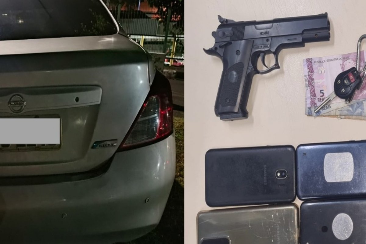 Três suspeitos de assalto são presos no bairro de Castelo Branco, em Salvador 