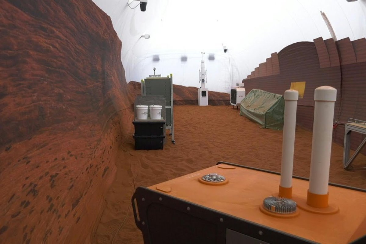 Nasa divulga base impressa em 3D onde voluntários ficarão isolados 1 ano em Marte