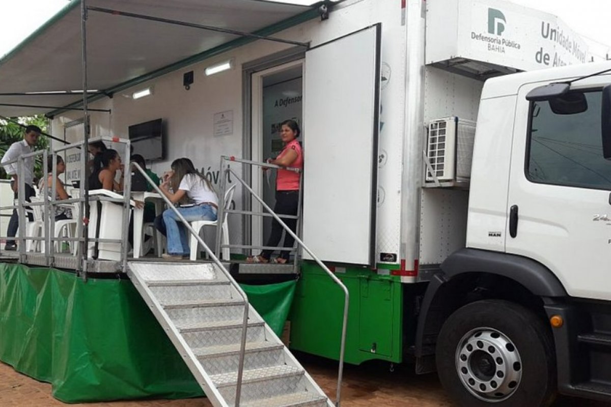 Unidade Móvel da Defensoria oferta serviços para atendimento de territórios indígenas em Cabrália 