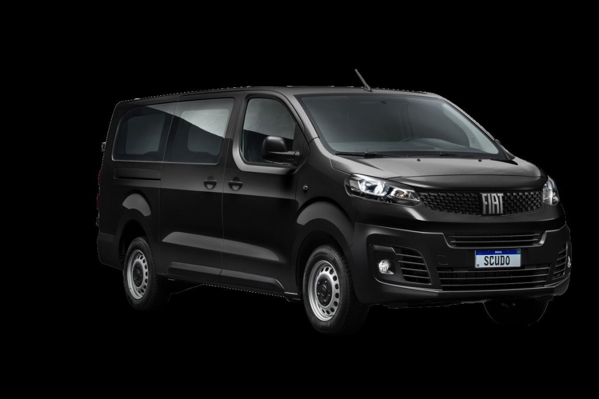 Fiat Scudo fica mais alto e está disponível também na cor preta 