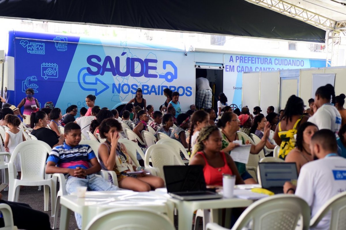 Saúde nos Bairros: consultas e exames gratuitos são ofertados até sábado (29) no Bosque das Bromélias