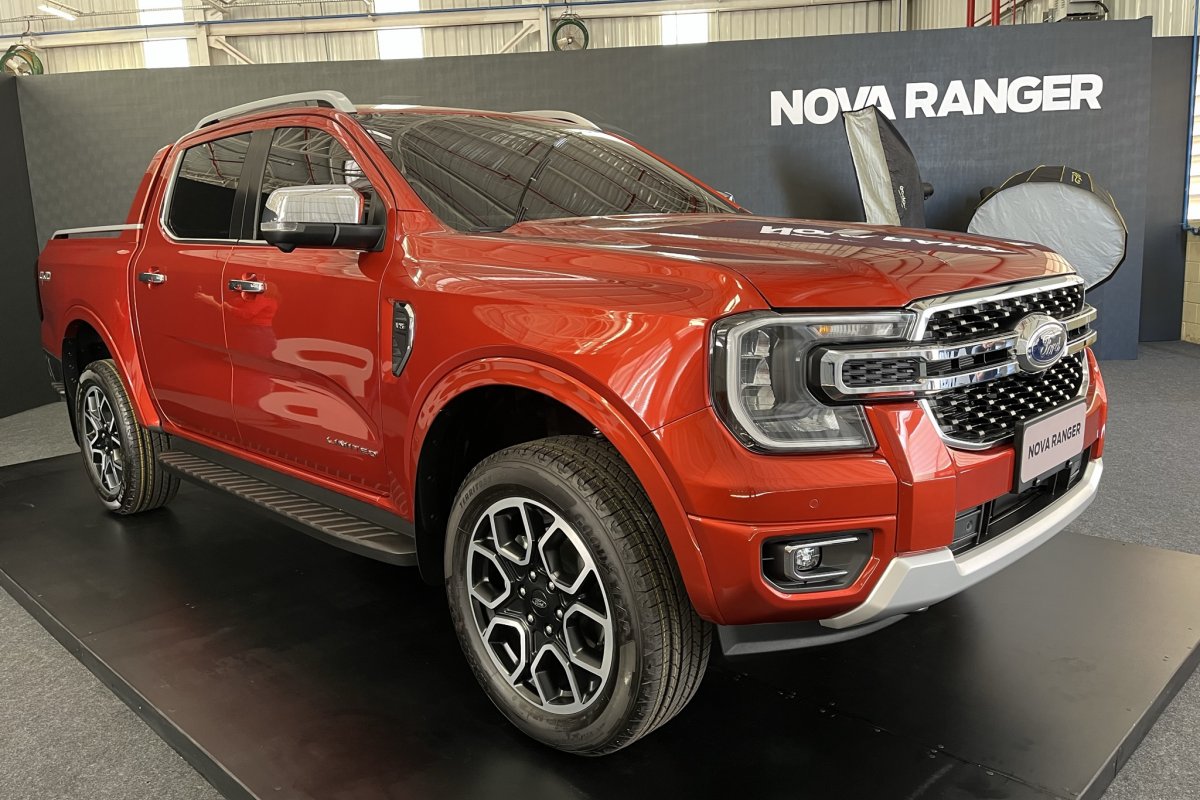 Na Agrishow, Ford mostra nova Ranger que terá opção de motor V6 turbodiesel 