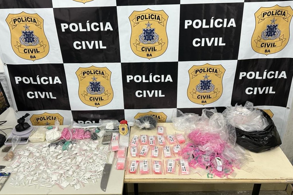 Polícia apreende grande quantidade de cocaína em Simões Filho 