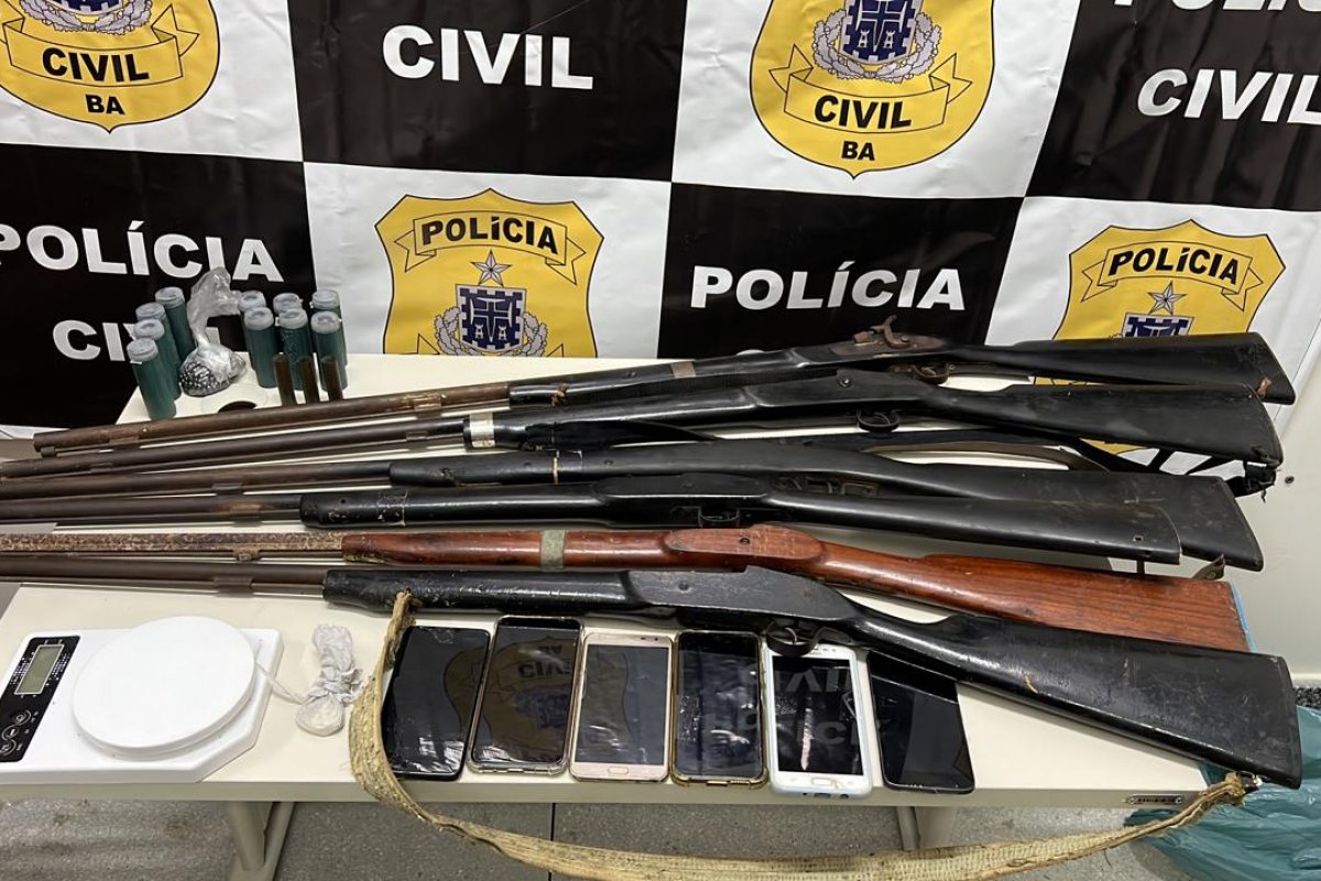 Operação conjunta resulta na prisão de quadrilha responsável por homicídios na região de Jacobina