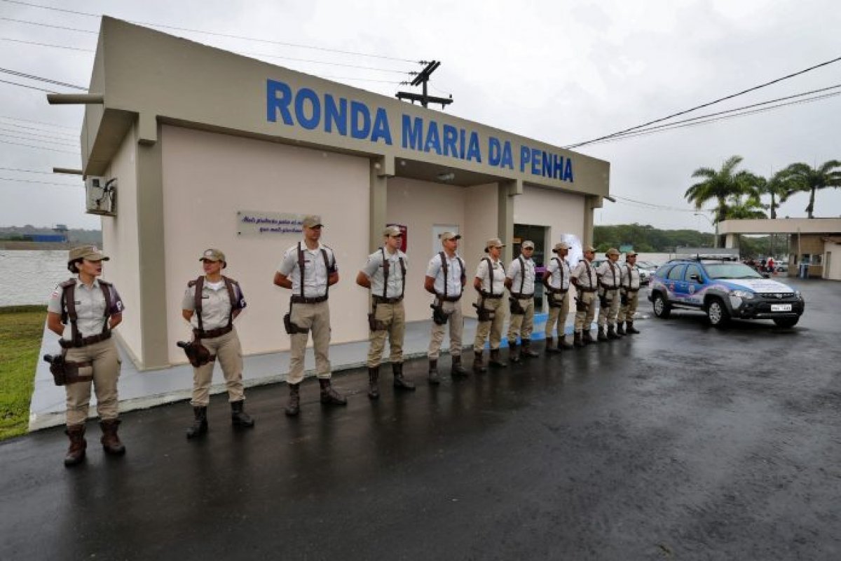 Ronda Maria da Penha é reforçada com a criação do Batalhão de Proteção à Mulher