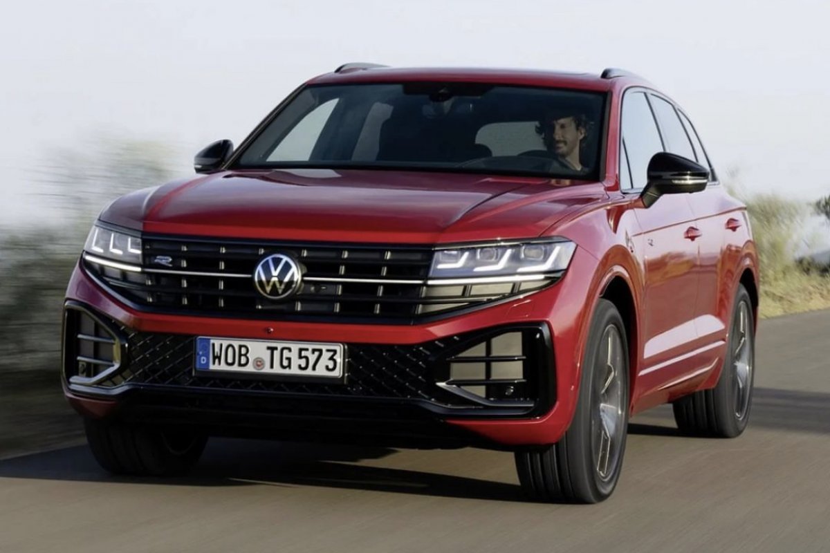 Volkswagen mostra novo Touareg com motor de até 455cv 