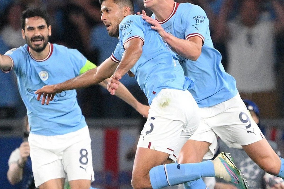 City vence Inter de Milão e conquista título inédito da Liga dos Campeões 