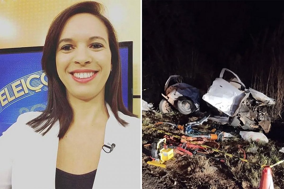 Acidente entre carros e caminhão deixa uma jornalista morta em Goiás