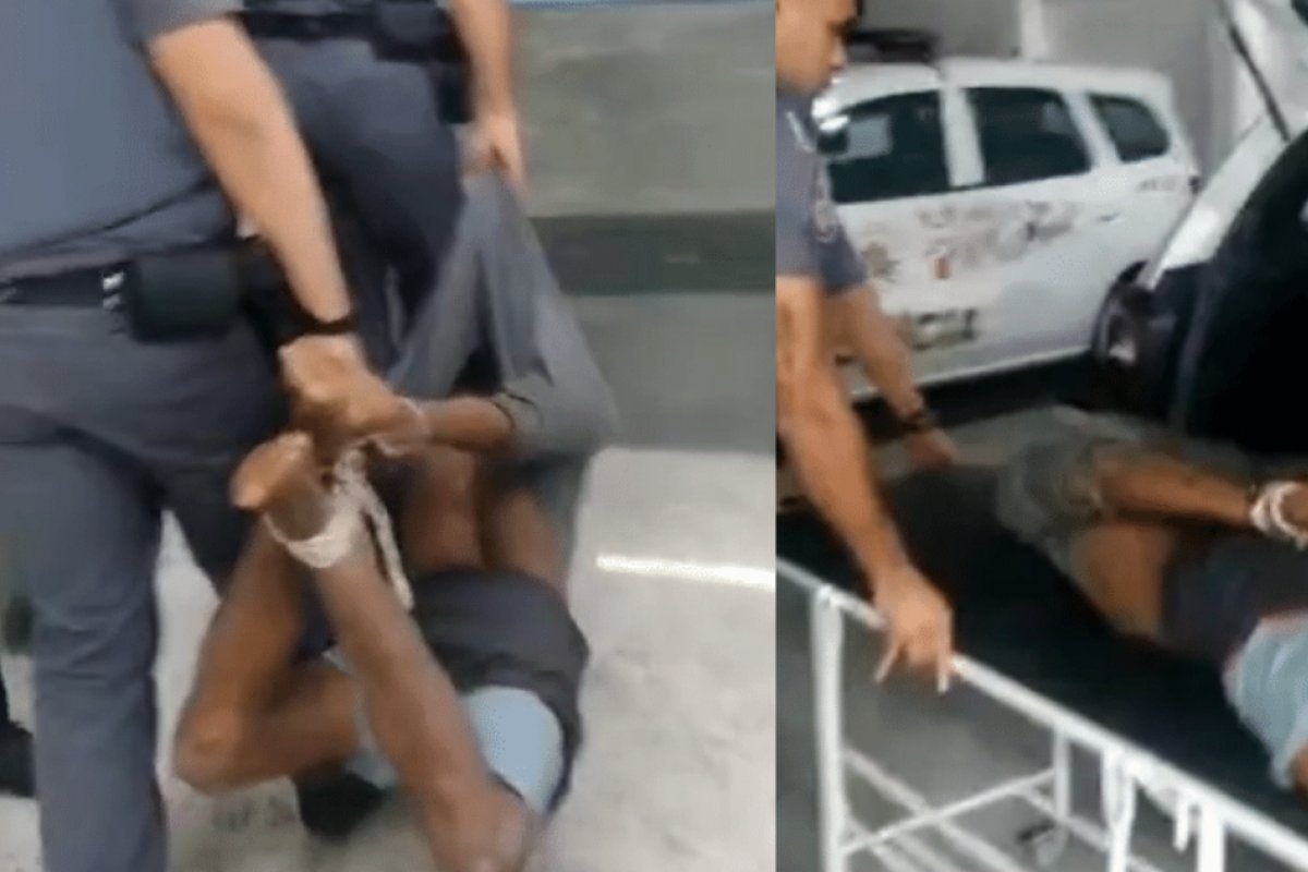 Desembargador nega pedido liminar de liberdade a homem amarrado por PMs em São Paulo