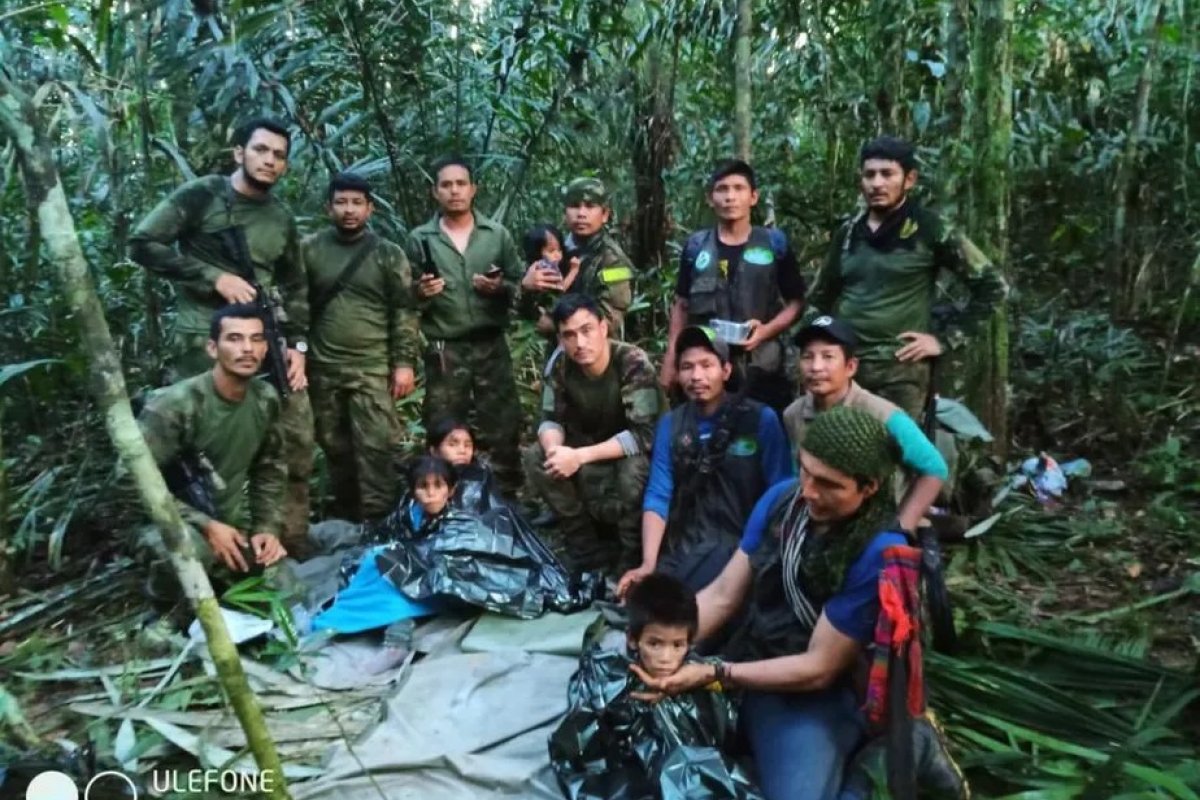 Crianças resgatadas em selva colombiana têm 'processo de recuperação satisfatória'