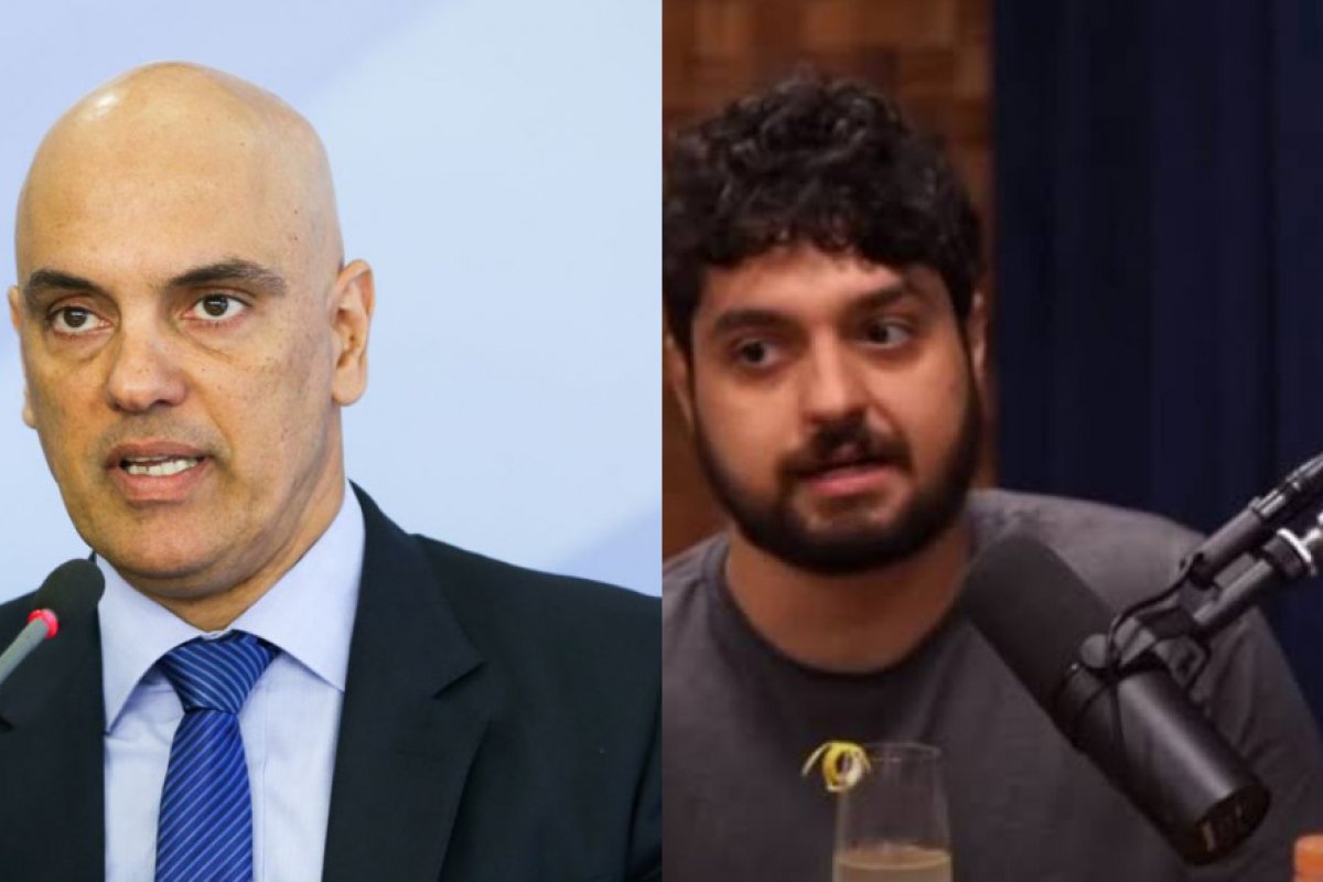 Moraes proíbe Monark de publicar possíveis fake news sobre STF e TSE e manda bloquear perfis do youtuber 