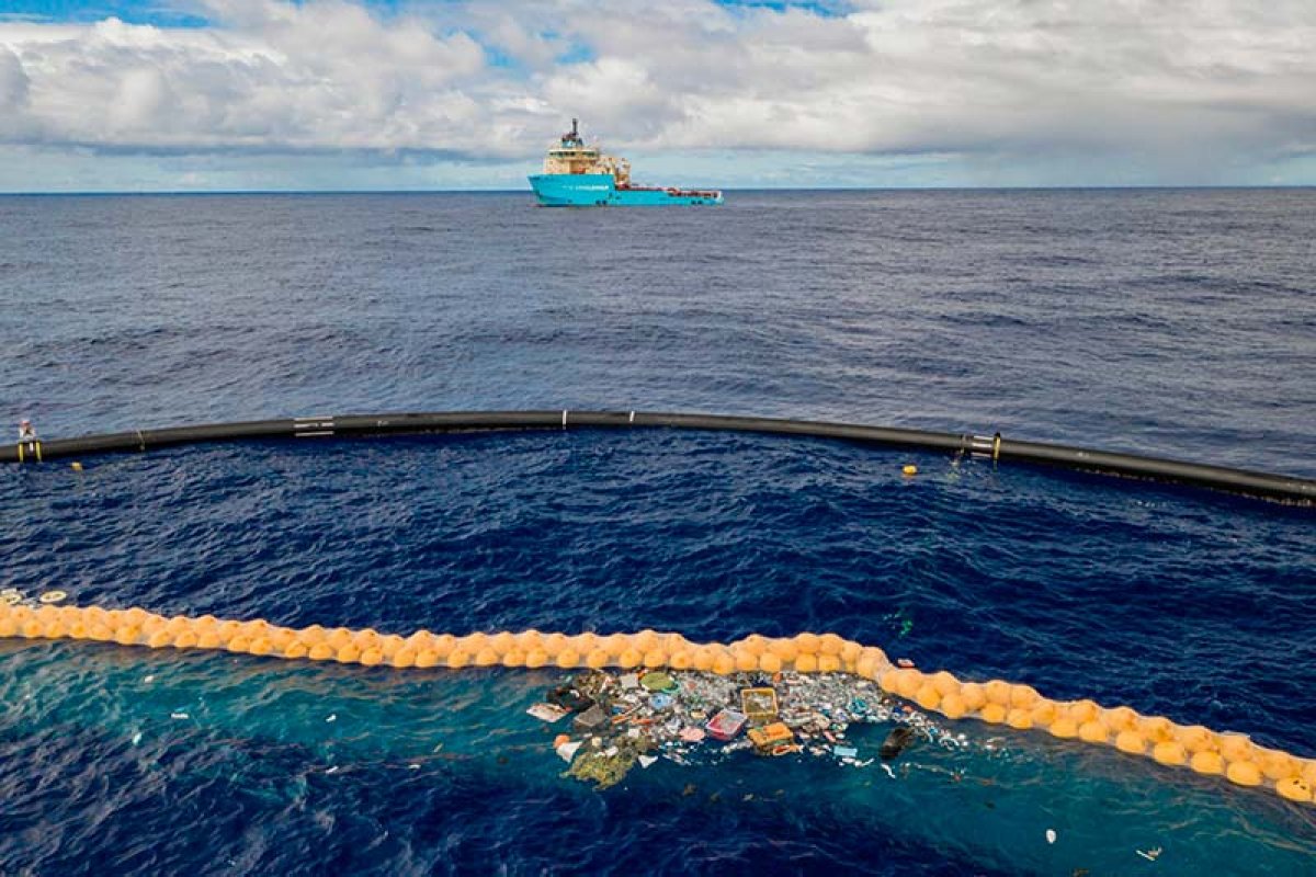 Sistemas de limpeza prometem limpar 50% dos oceanos a cada cinco anos