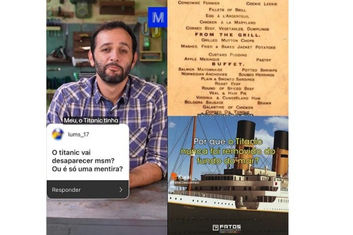 Mais de um século após naufrágio, internet resgata curiosidades sobre o Titanic! 