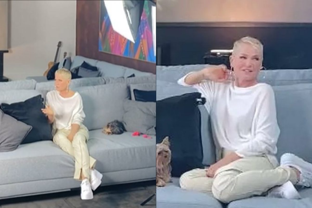 Xuxa mostra sala gigante da sua nova mansão!