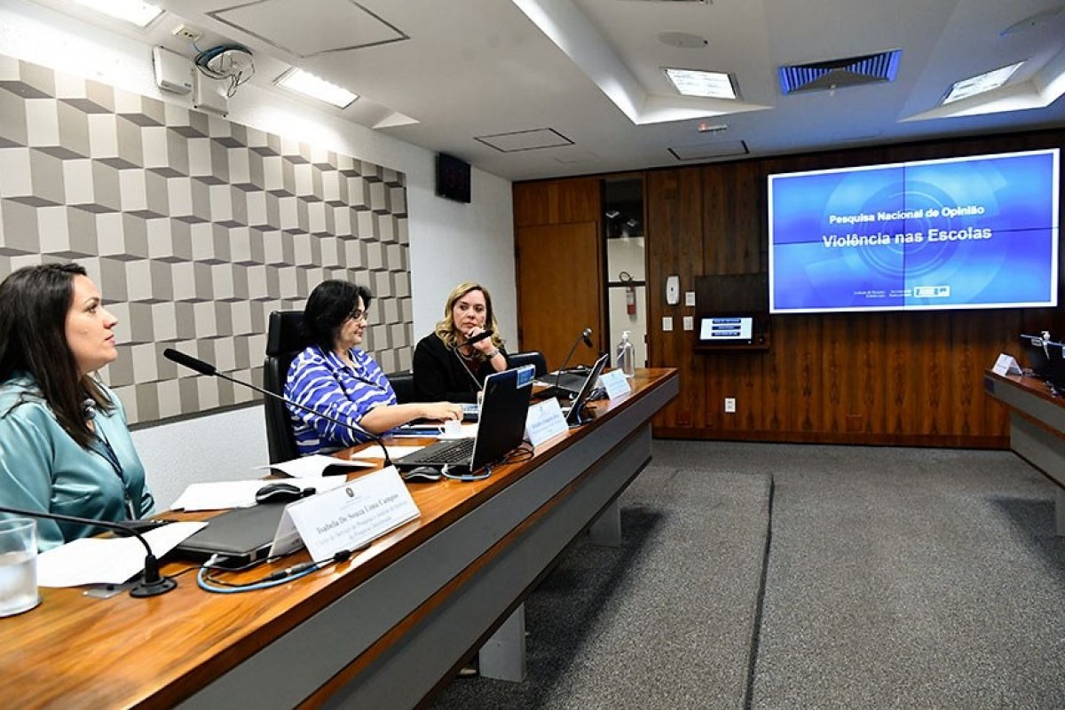 DataSenado: Temor de violência nas escolas atinge 90% dos brasileiros