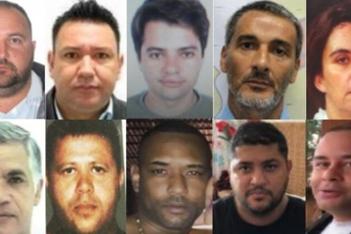  André do Rap e Maria do Pó estão na lista dos criminosos mais procurados do Brasil; Confira a lista