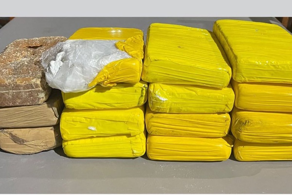Quinze quilos de drogas são encontrados enterrados em terreno na Bahia